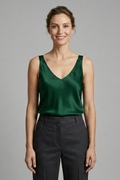 Mia | Stylish Sleeveless Tank Top with V-Neck Design 0