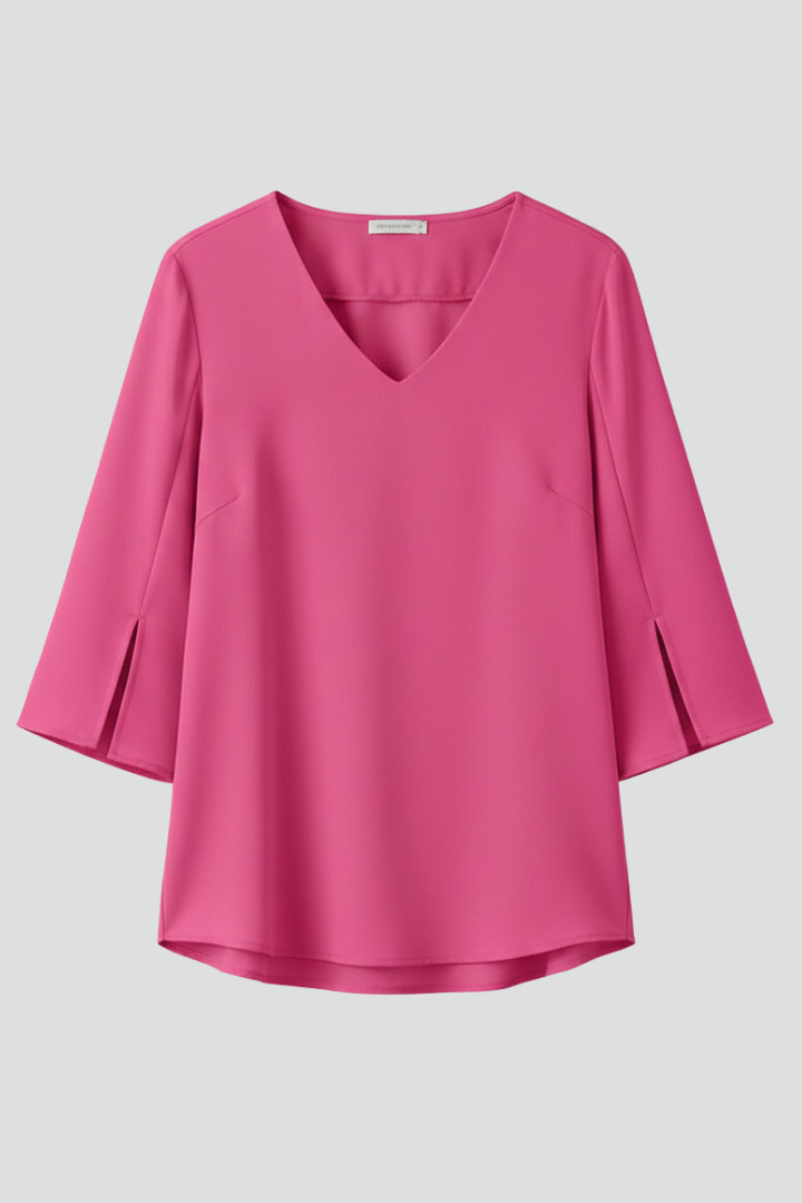 Nataly | Elegant Loose Summer Tunic Blouse 4