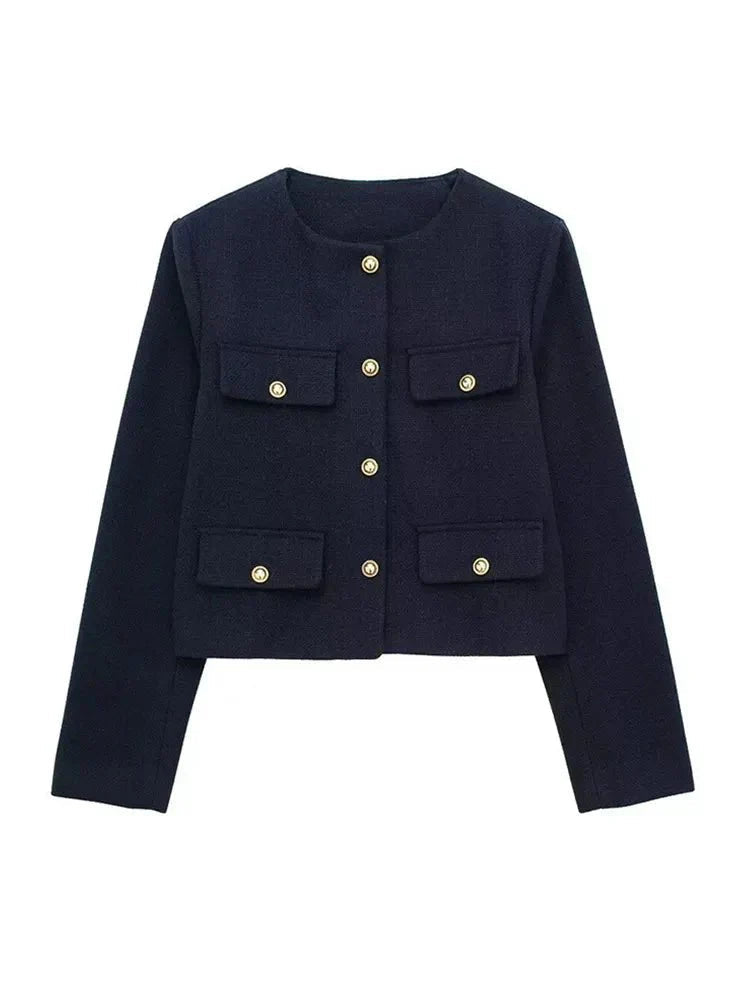 Olivia | Classic Tailored Tweed Blazer 8