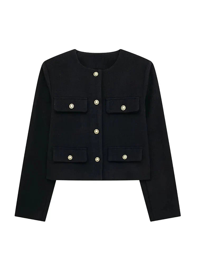 Olivia | Classic Tailored Tweed Blazer 9