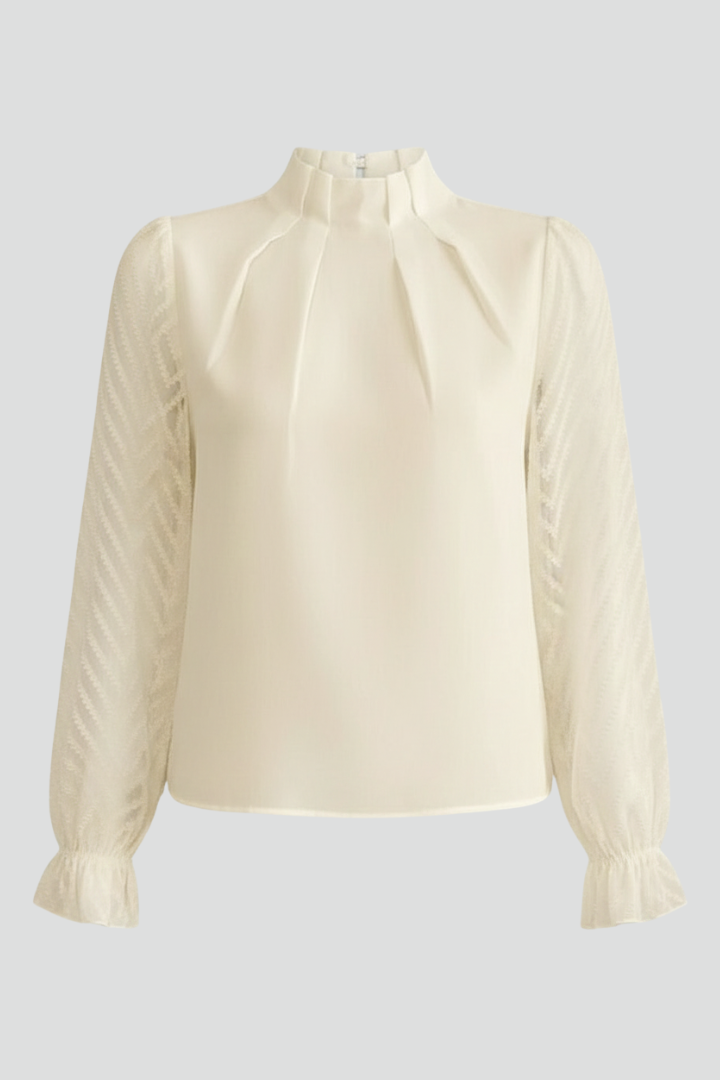 Olivia | Elegant Transitional Long Sleeve Blouse 4