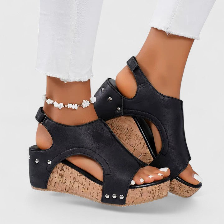 Olivia | Stylish Comfortable Wedge Sandals for Women 0