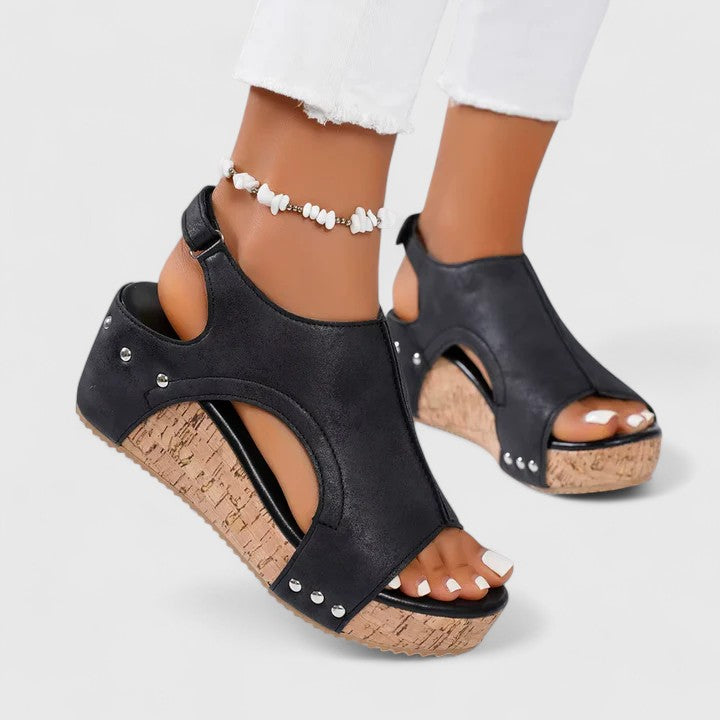 Olivia | Stylish Comfortable Wedge Sandals for Women 3