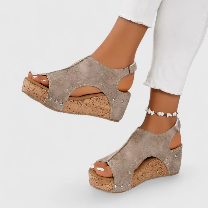 Olivia | Stylish Comfortable Wedge Sandals for Women 5