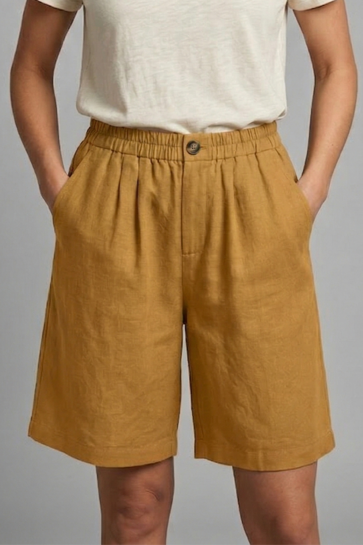 Samantha | Comfortable Mid-Length Casual Shorts 10