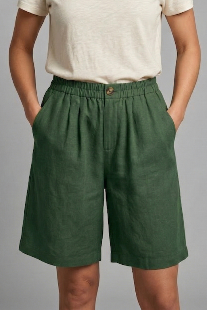 Samantha | Comfortable Mid-Length Casual Shorts 11