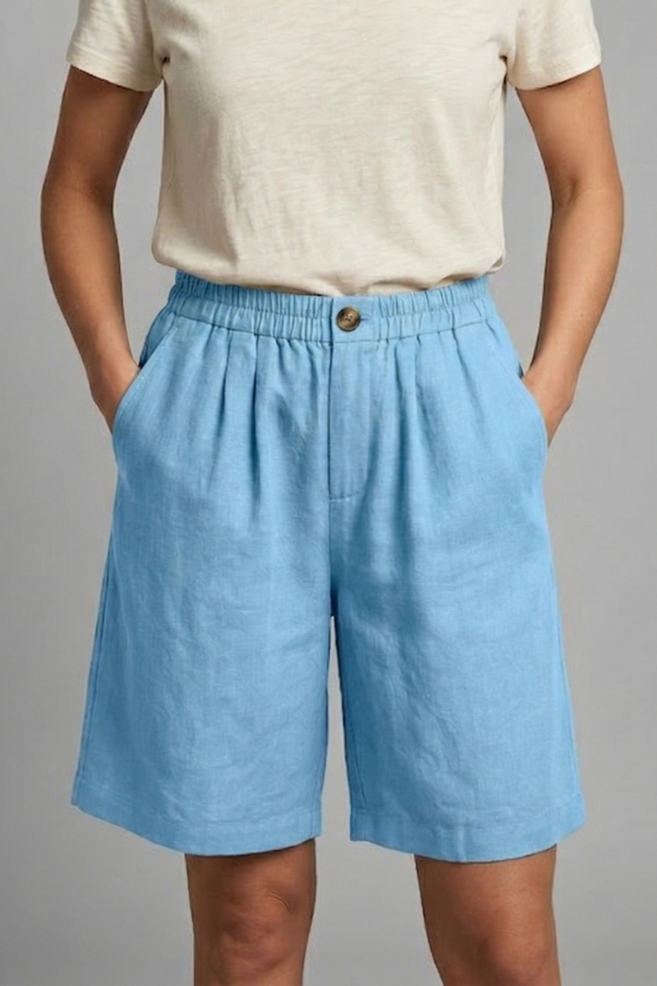 Samantha | Comfortable Mid-Length Casual Shorts 14
