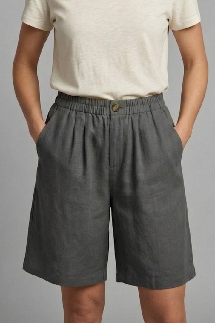 Samantha | Comfortable Mid-Length Casual Shorts 5