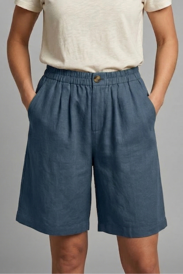 Samantha | Comfortable Mid-Length Casual Shorts 7