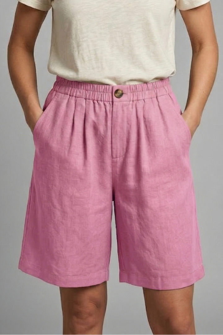 Samantha | Comfortable Mid-Length Casual Shorts 8