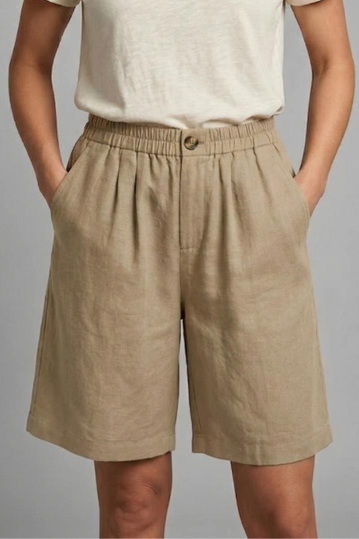 Samantha | Comfortable Mid-Length Casual Shorts 9
