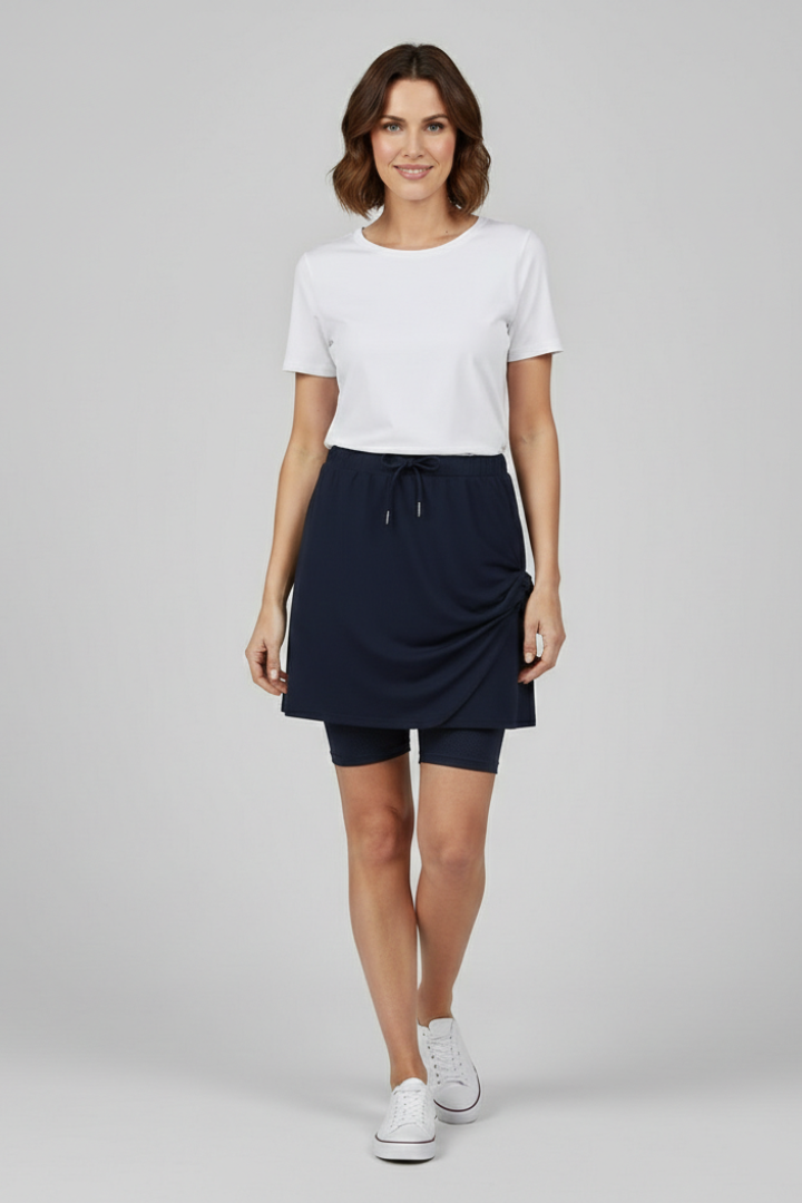 Sophia | Comfortable Stylish Sports Skirt with Built-In Shorts 1