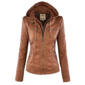 Sophie | Chic Brown Hooded Womens Jacket for All Seasons 0