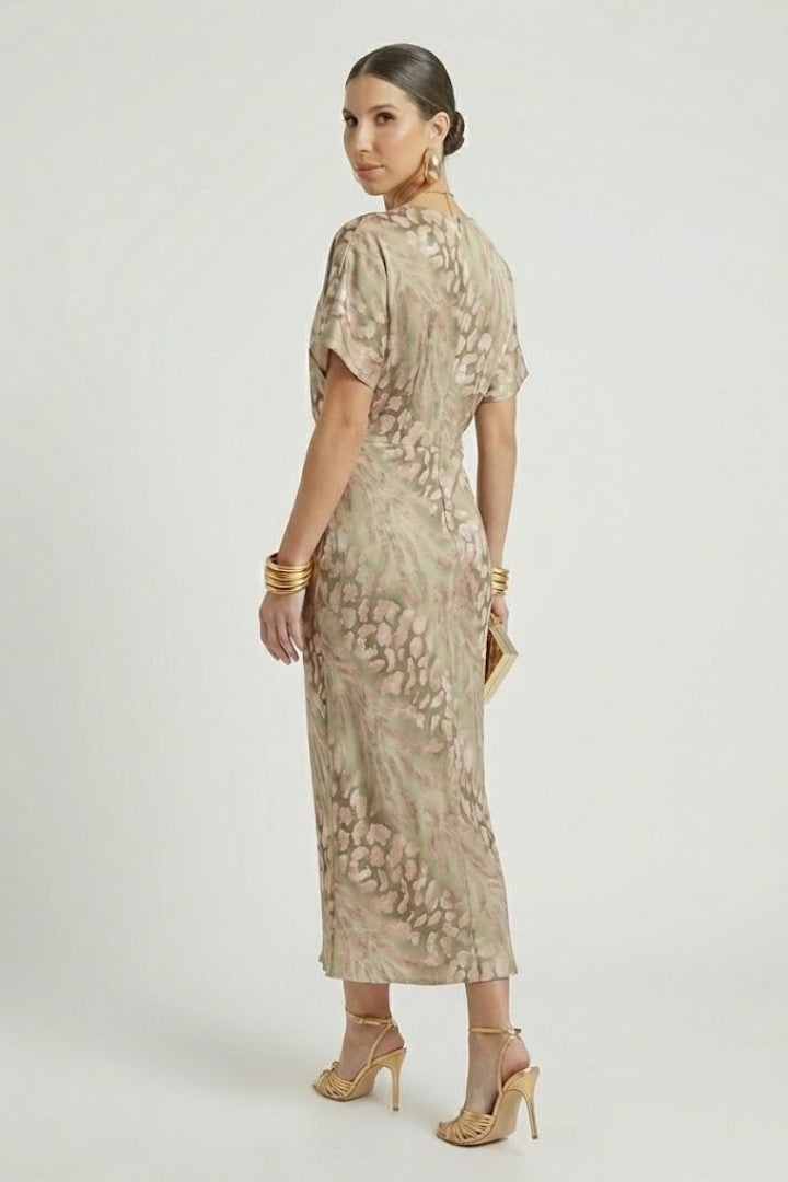 Sophie | Elegant Floral Midi Dress for Summer Weddings 3