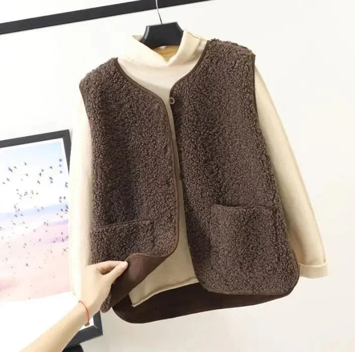 Sophie | Soft Warm Fleece Vest for Women 0