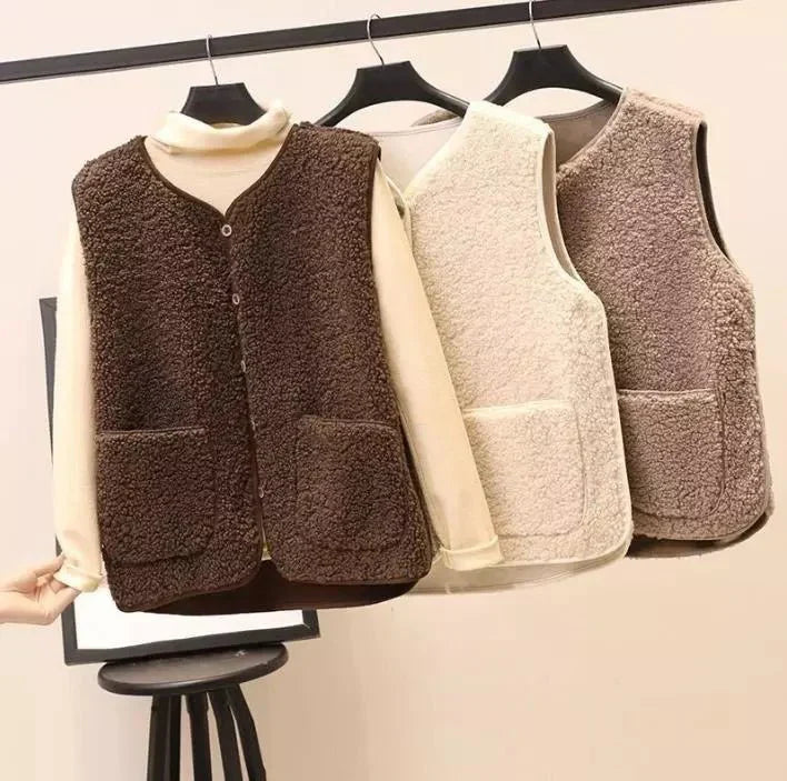 Sophie | Soft Warm Fleece Vest for Women 4