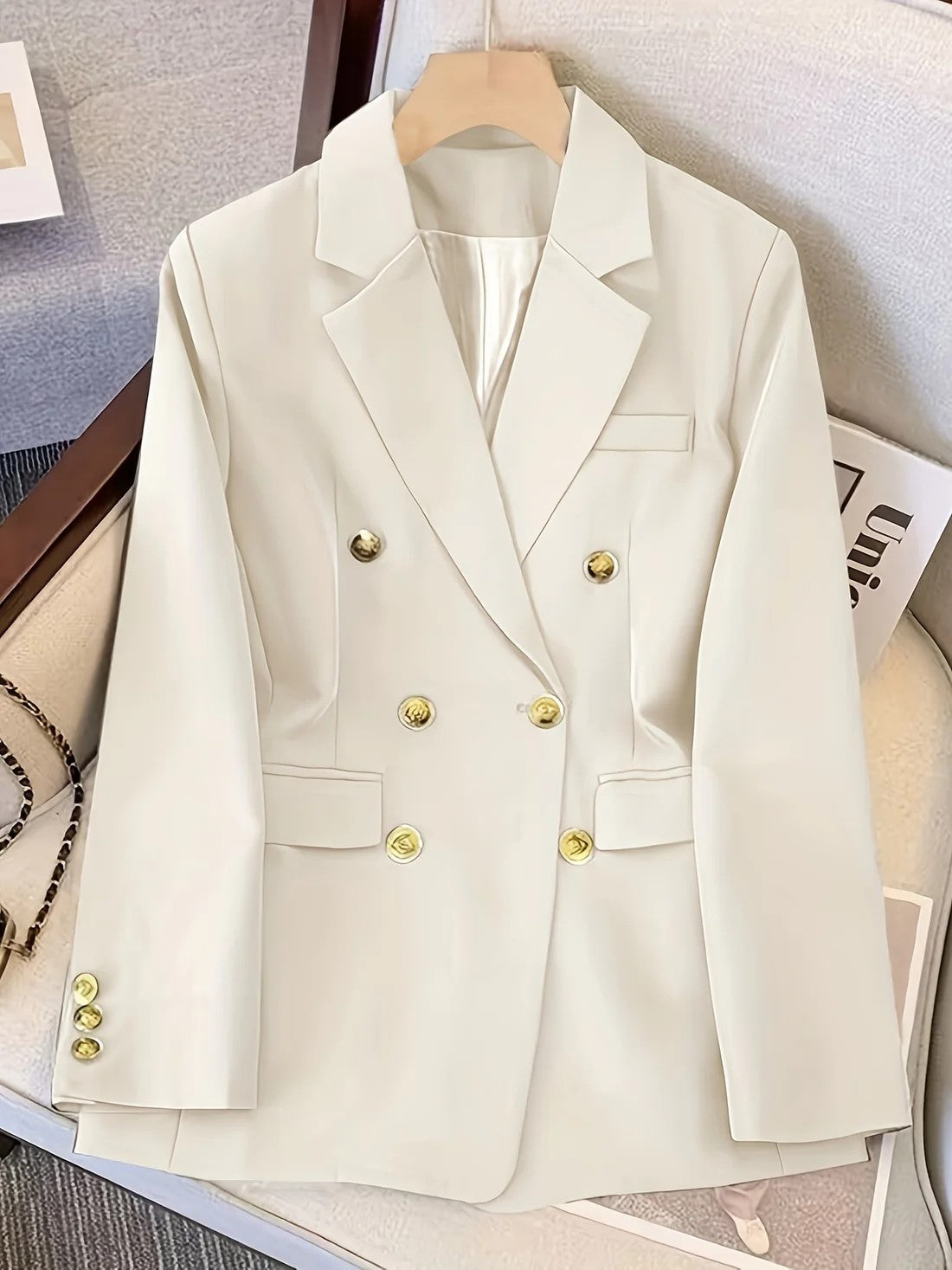 Sophie | Tailored Elegant White Blazer for Women 1