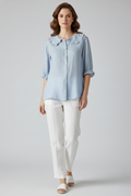 Sophie | Vintage Ruffled Collar Blouse 0